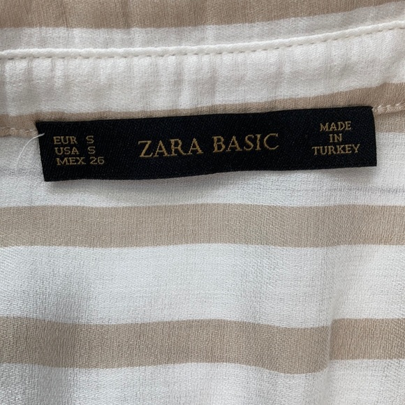 Zara Basic Button Down Shirt - Picture 5 of 8
